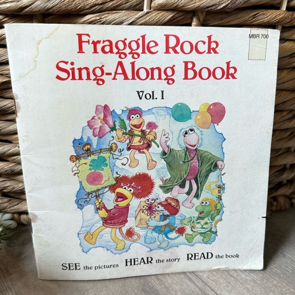 Vintage Fraggle Rock Sing-Along Book Vol. I (Muppet Music Fraggle)